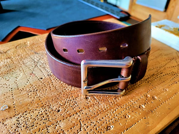 Custom Leather Belt - Image 2